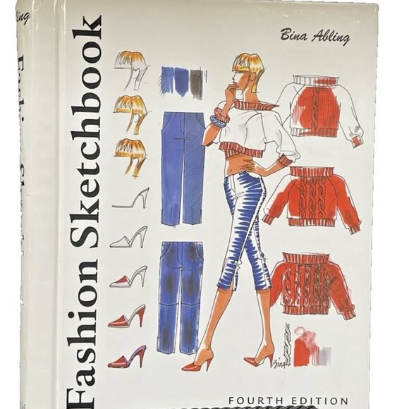 Fashion Sketchbook by Bina Abling - Hardcover - Like New - Picture 1 of 5